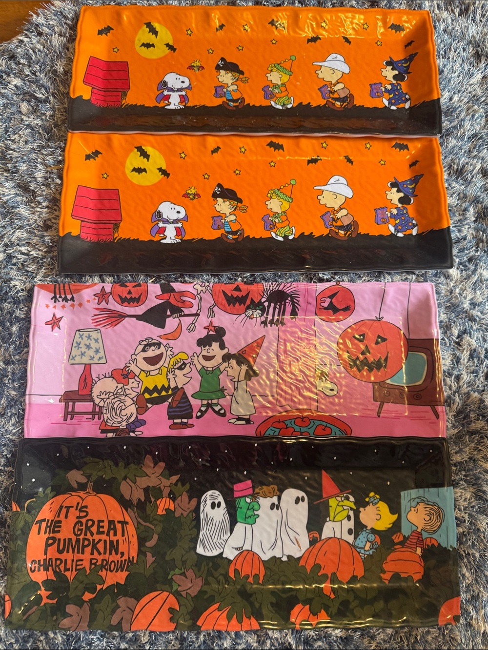 Halloween serving  trays